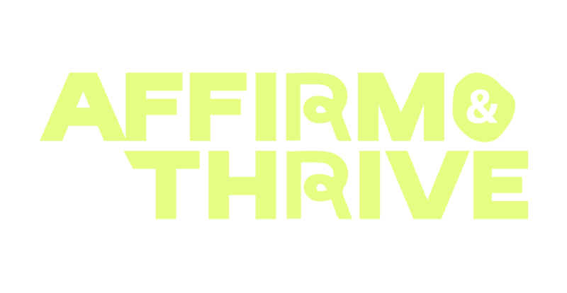 Affirm & Thrive  - Gender Affirming Voice Therapy - Logo